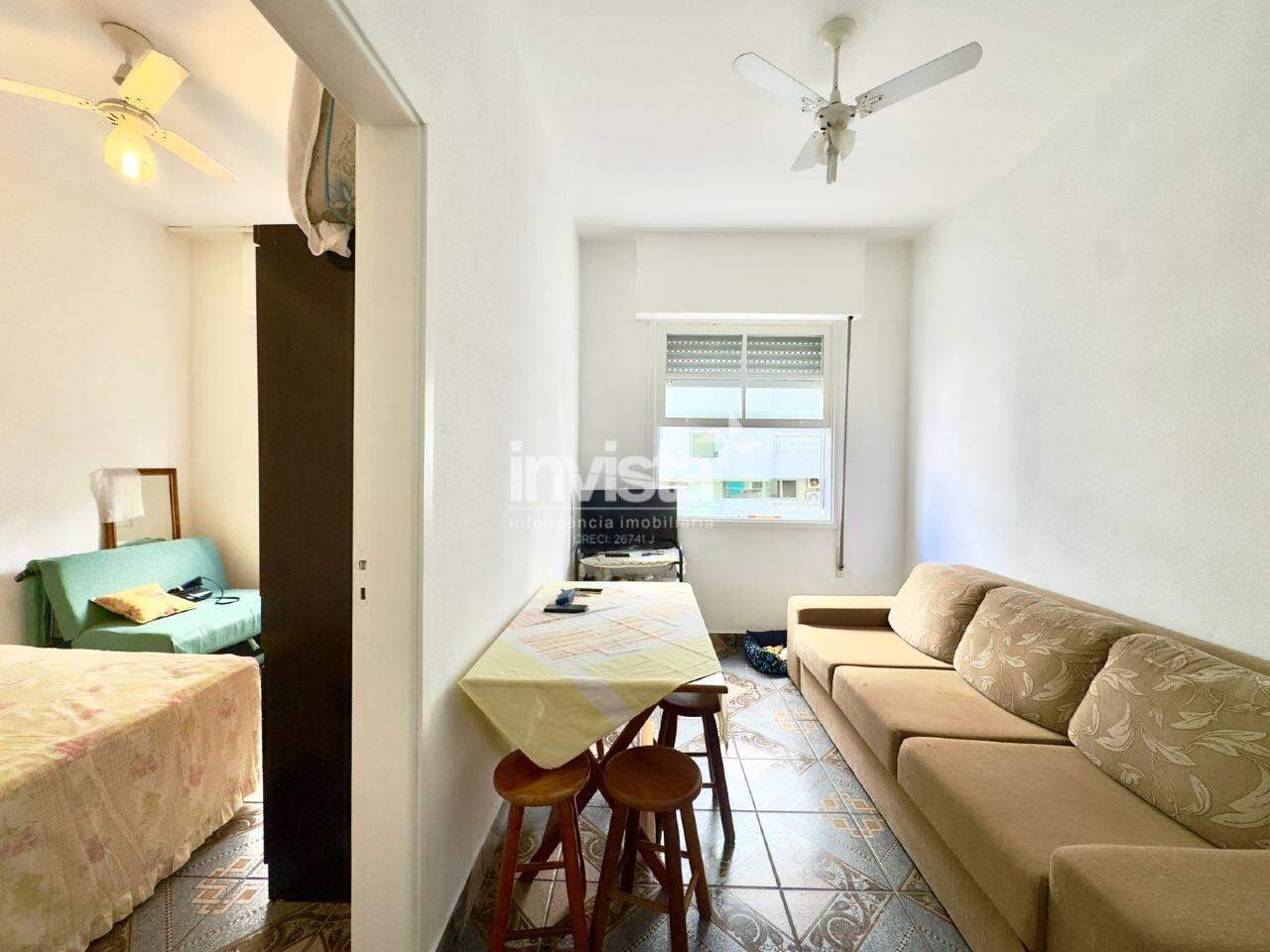 C&oacute;digo: 40517 R$ 320.000,00 Apartamento &agrave; venda em Santos-SP no bairro Embar&eacute;, com 1 dormit&oacute;rio e 38m&sup2; 38 m&sup2; 1 quarto 1 vaga - Santos