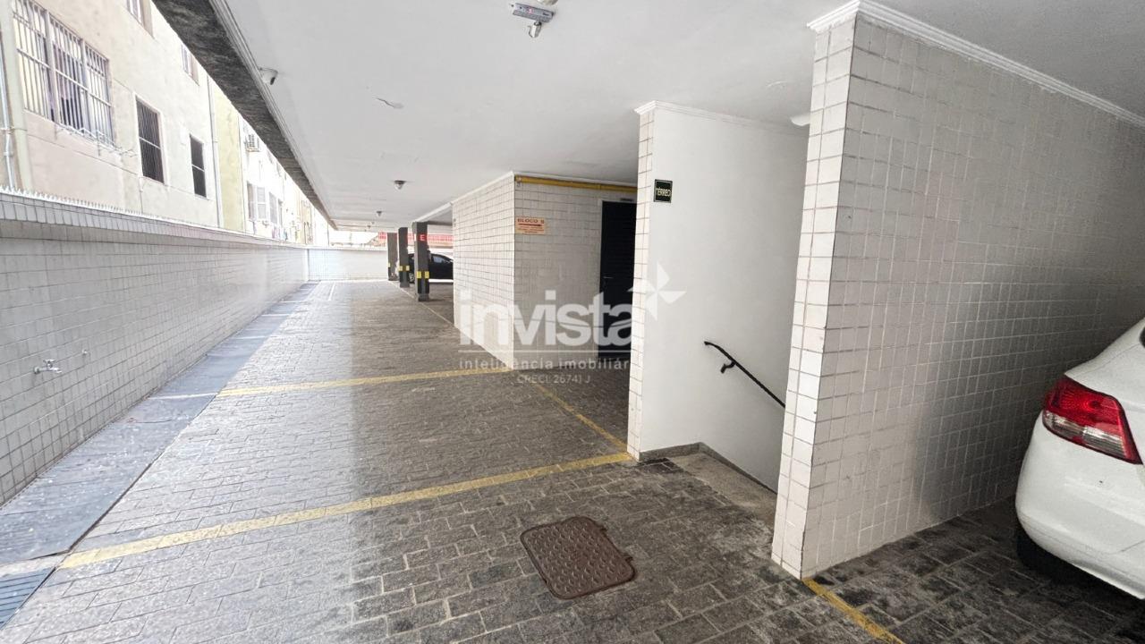 Apartamento para aluguel no bairro Pomp&eacute;ia - Santos