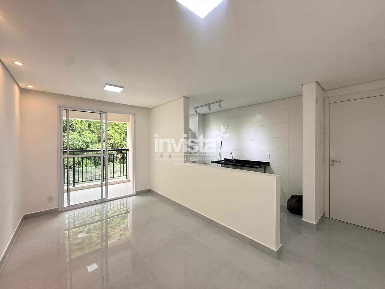 C&oacute;digo: 40530 R$ 4.200,00 Apartamento para alugar no bairro Marap&eacute; 62 m&sup2; 2 quartos 1 vaga - Santos