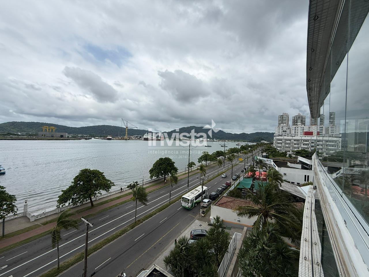 Apartamento para aluguel no bairro Ponta da Praia - Santos