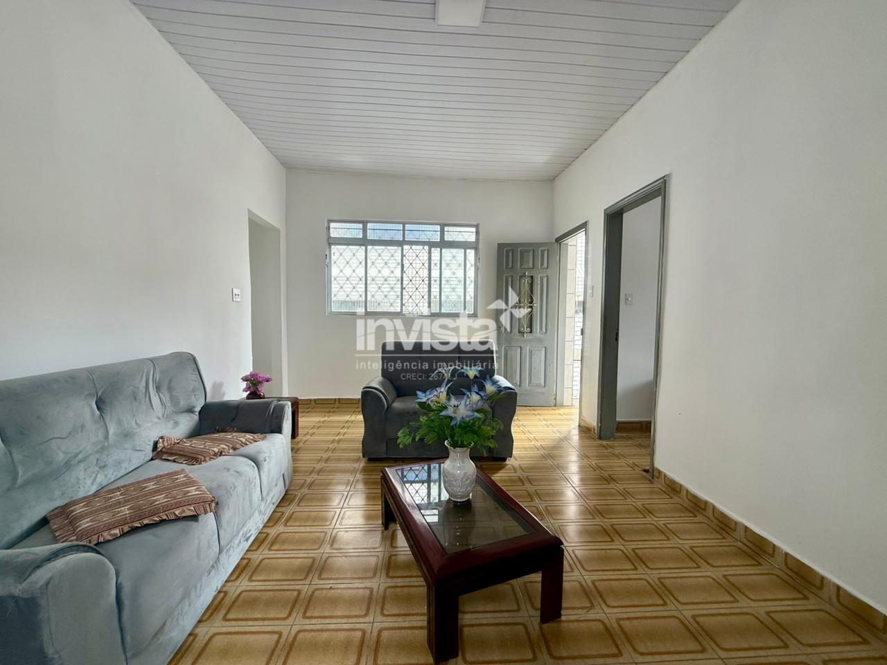 Casa Isolada &agrave; venda no bairro Marap&eacute; - Santos