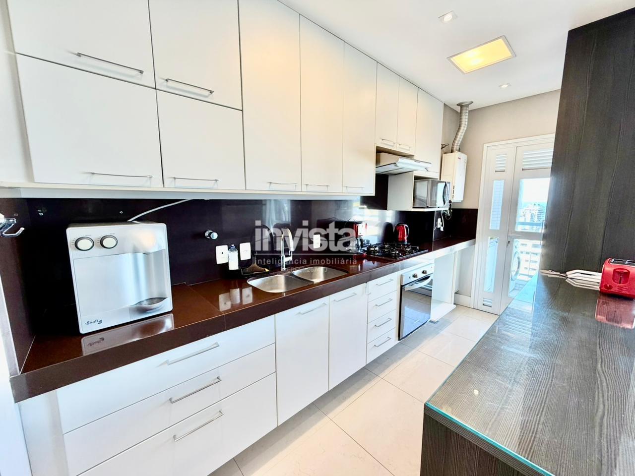 Apartamento &agrave; venda no bairro Gonzaga - Santos