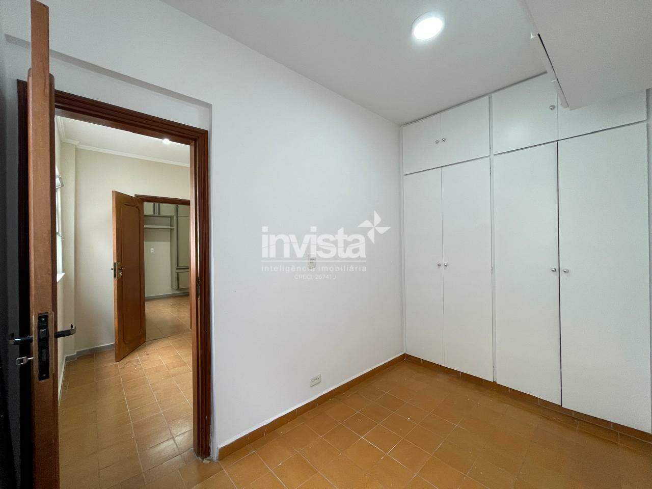 Apartamento para alugar em Santos-SP no bairro Pomp&eacute;ia, com 3 dormit&oacute;rios e 170m&sup2; - Santos