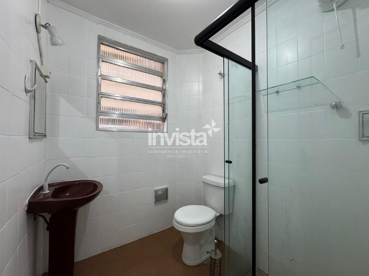 Apartamento 1 Dormit&oacute;rios para Alugar na Aparecida em Santos - Santos