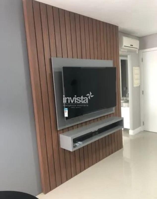 Apartamento/Flat para alugar no bairro Pomp&eacute;ia - Santos