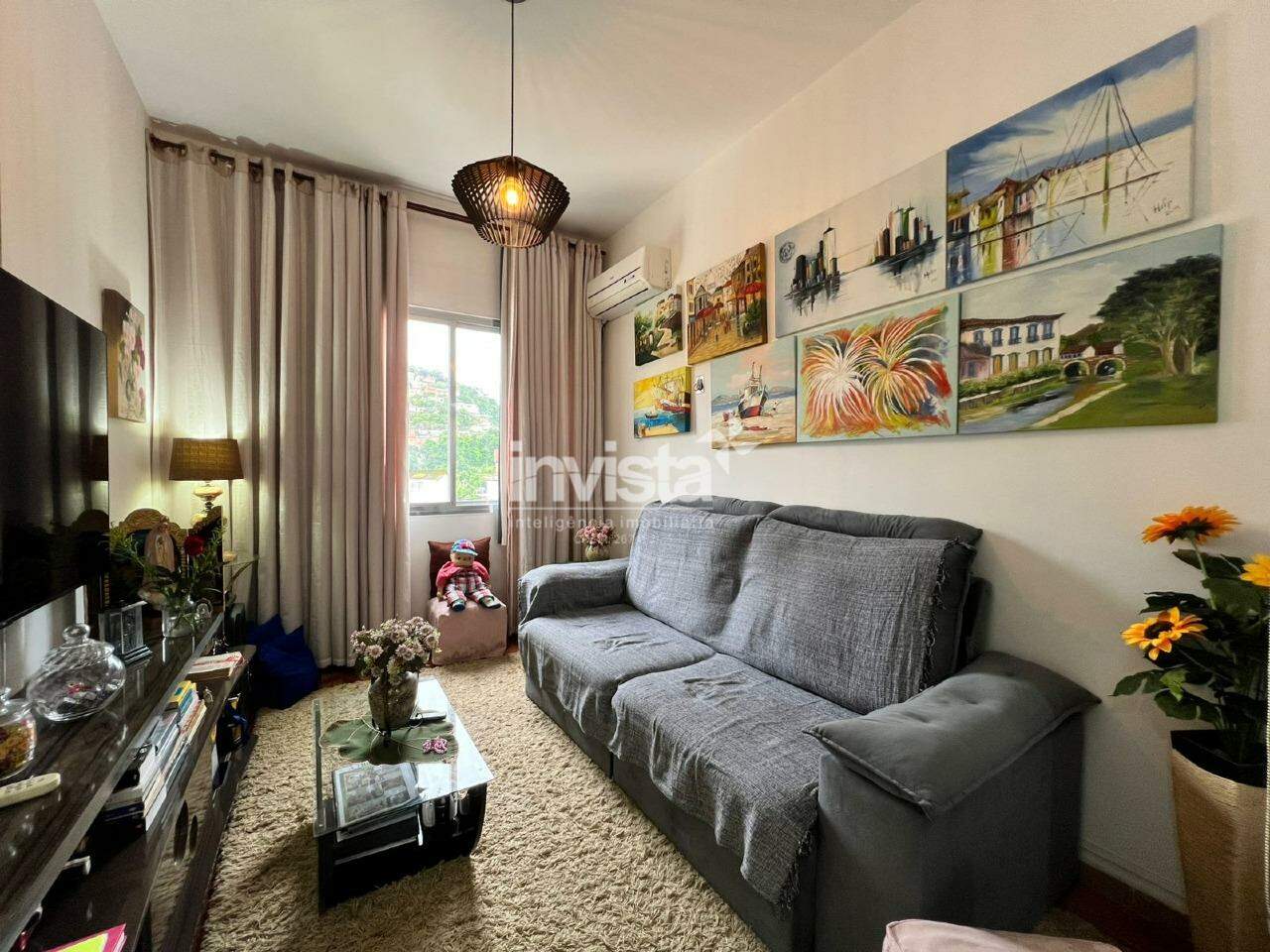 C&oacute;digo: 40571 R$ 300.000,00 Apartamento &agrave; venda no bairro Jos&eacute; Menino 59 m&sup2; 2 quartos 1 vaga - Santos