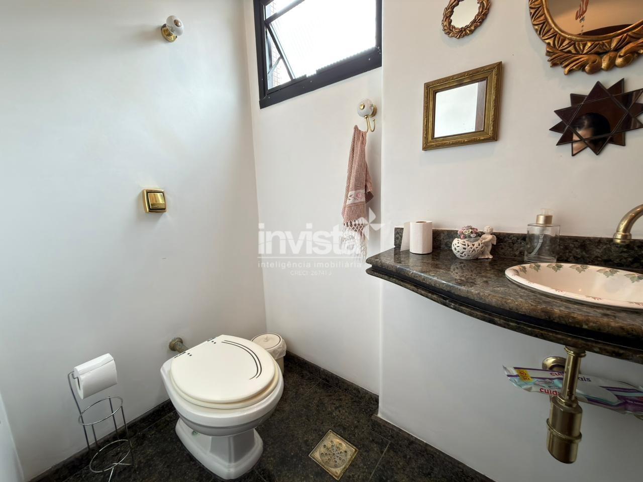 Apartamento &agrave; venda no bairro Gonzaga - Santos