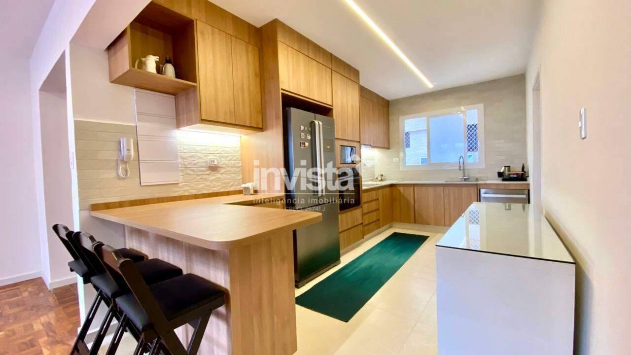 C&oacute;digo: 40592 R$ 1.200.000,00 Apartamento &agrave; venda no bairro Boqueir&atilde;o 120 m&sup2; 3 quartos 1 vaga - Santos