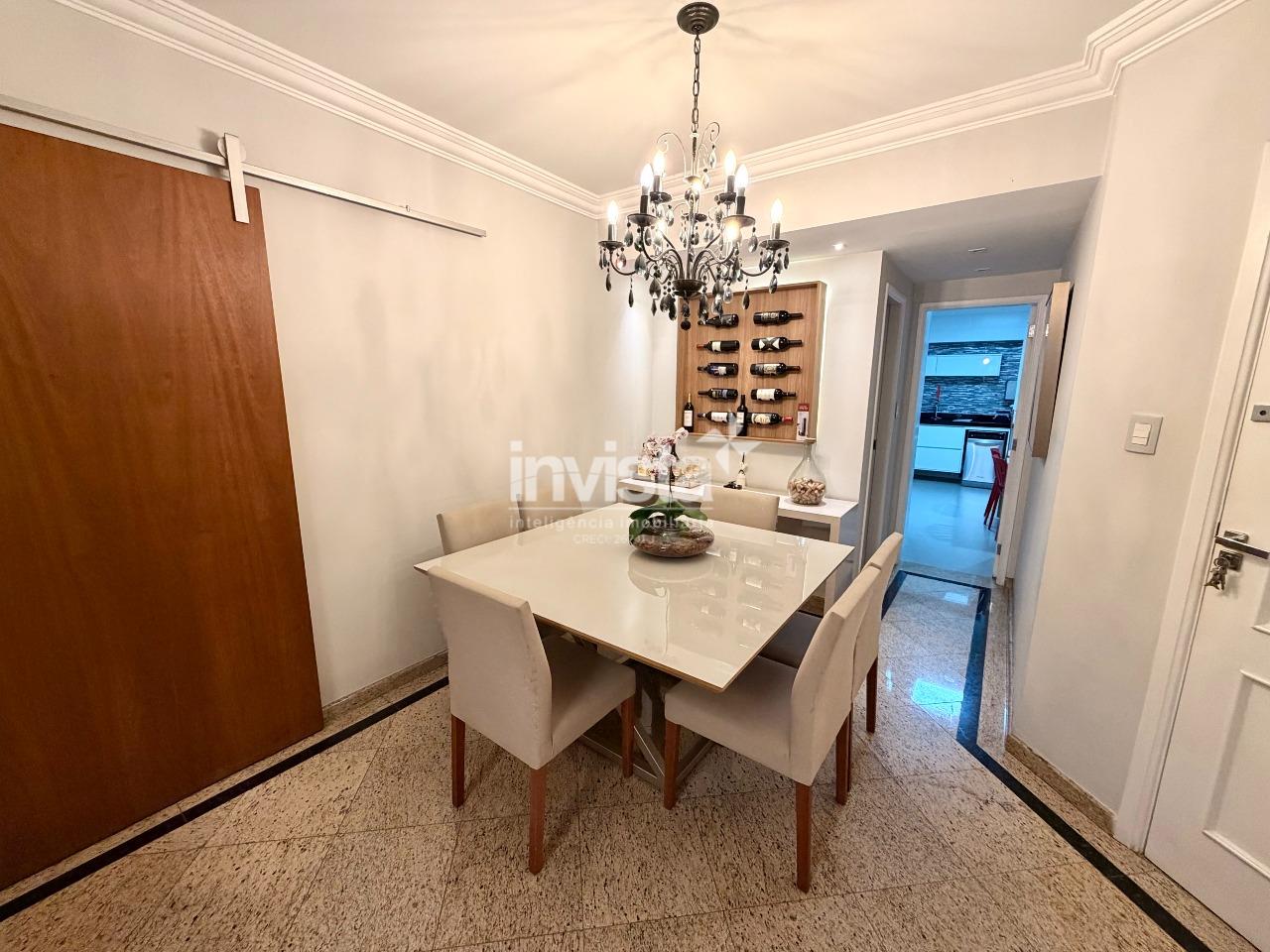 Apartamento &agrave; venda no bairro Pomp&eacute;ia - Santos