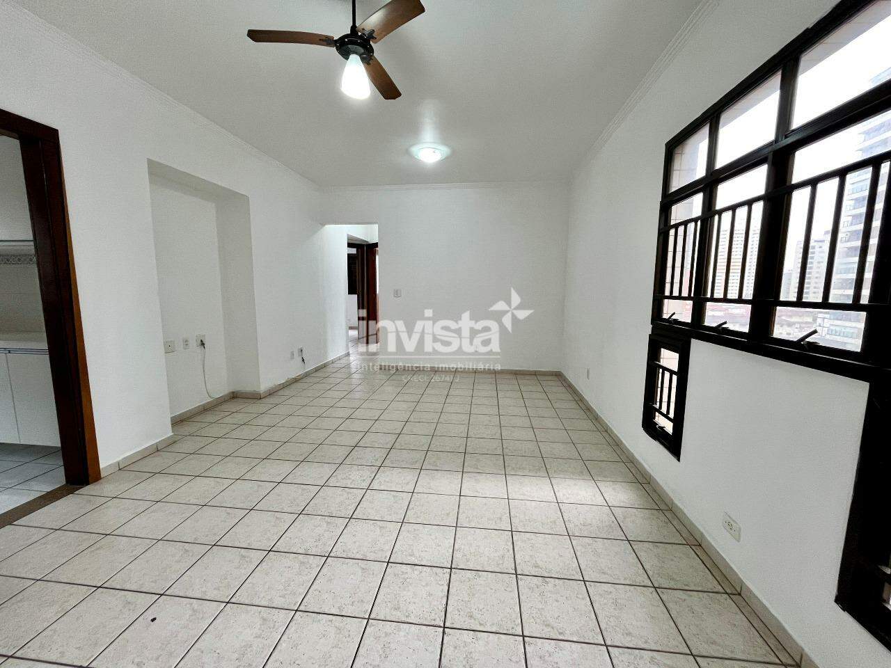C&oacute;digo: 40594 R$ 4.400,00 Apartamento para alugar no bairro Pomp&eacute;ia 80 m&sup2; 2 quartos 1 vaga - Santos