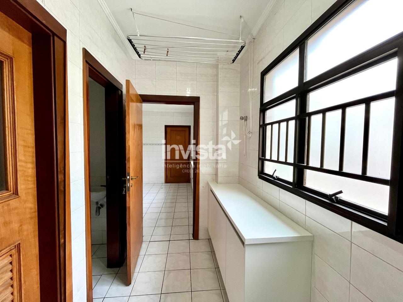 Apartamento para aluguel no bairro Pomp&eacute;ia - Santos