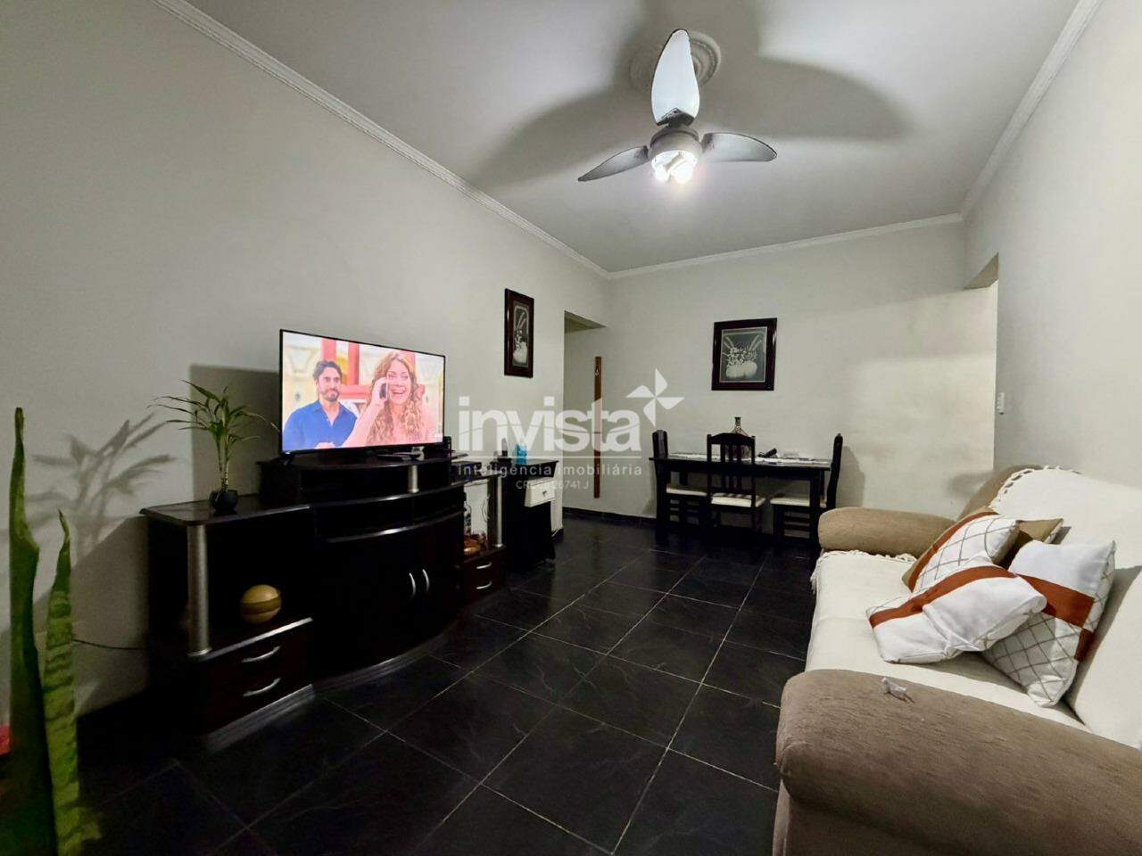 C&oacute;digo: 40599 R$ 400.000,00 Apartamento &agrave; venda no bairro Encruzilhada 75 m&sup2; 3 quartos 1 vaga - Santos