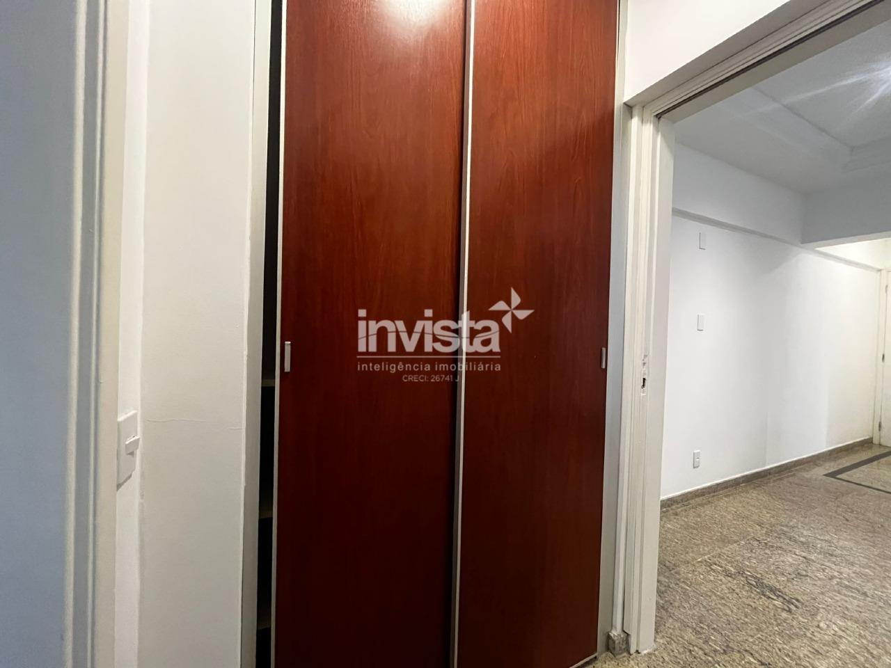 Apartamento de 01 dormit&oacute;rio mobiliado para Loca&ccedil;&atilde;o no Embar&eacute; na quadra da Praia - Santos