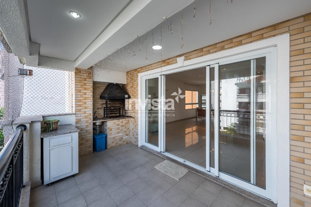 C&oacute;digo: 40614 R$ 2.400.000,00 Apartamento &agrave; venda no bairro Gonzaga 188 m&sup2; 3 quartos 3 vagas - Santos