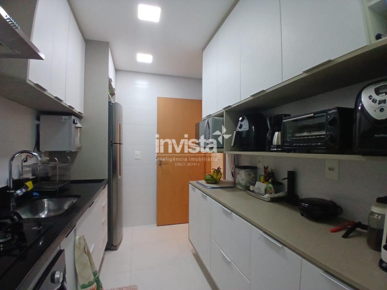 Apartamento &agrave; venda no bairro Gonzaga - Santos
