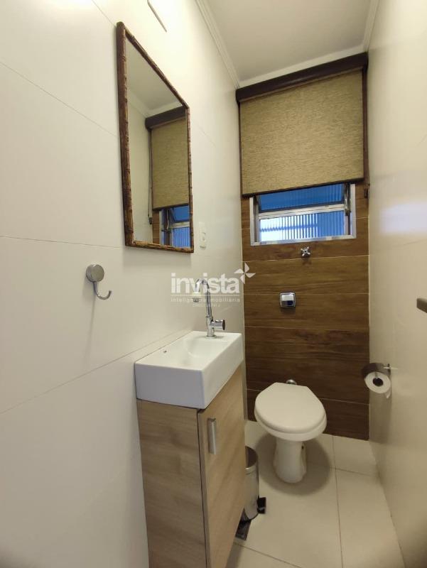 ALUGUEL: Apartamento 3 dorms com Vista Mar &ndash; 150m&sup2; no Gonzaga, Santos - Santos