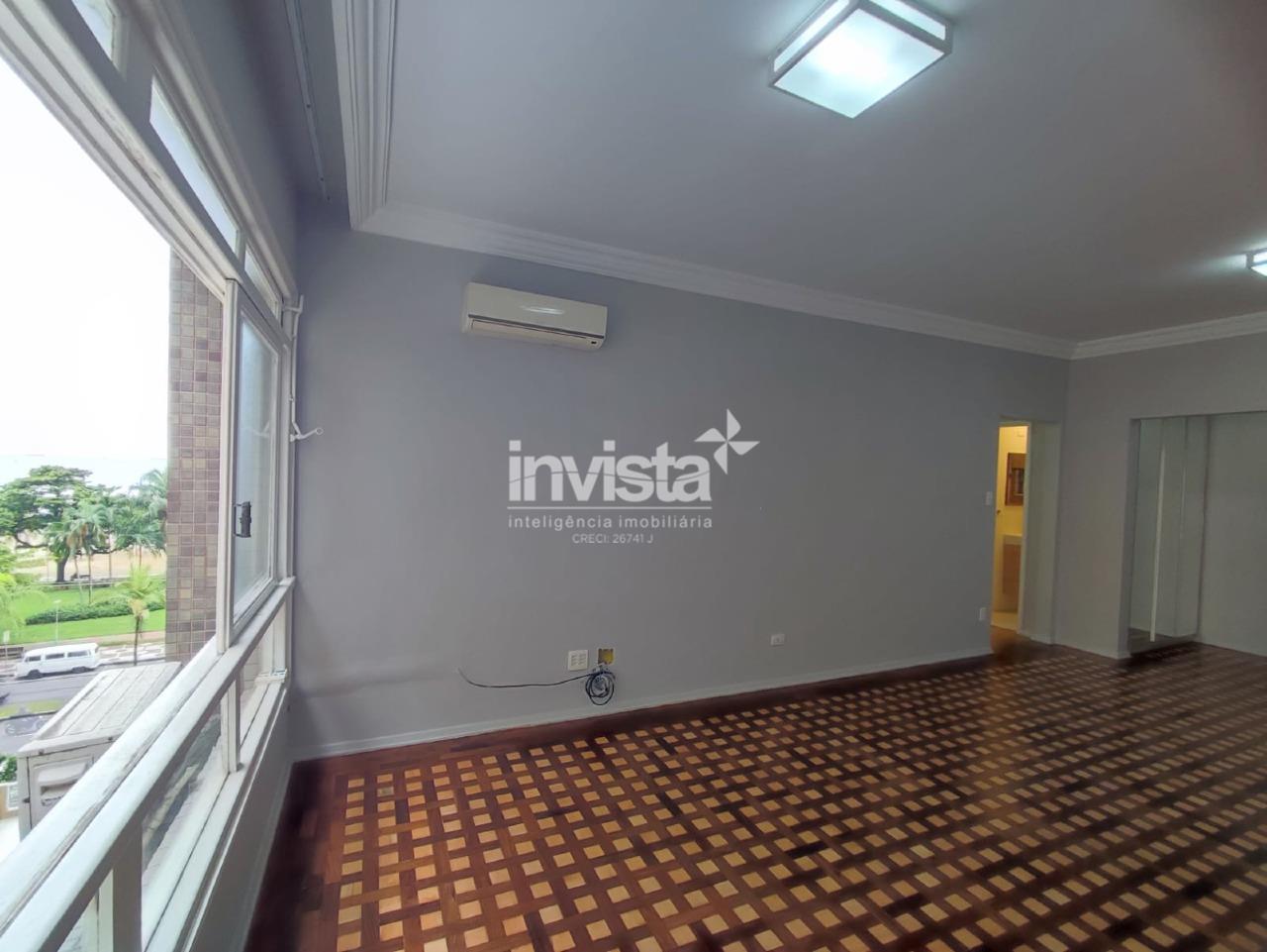 C&oacute;digo: 40622 R$ 8.000,00 Apartamento para alugar no bairro Boqueir&atilde;o 150 m&sup2; 3 quartos 1 vaga - Santos