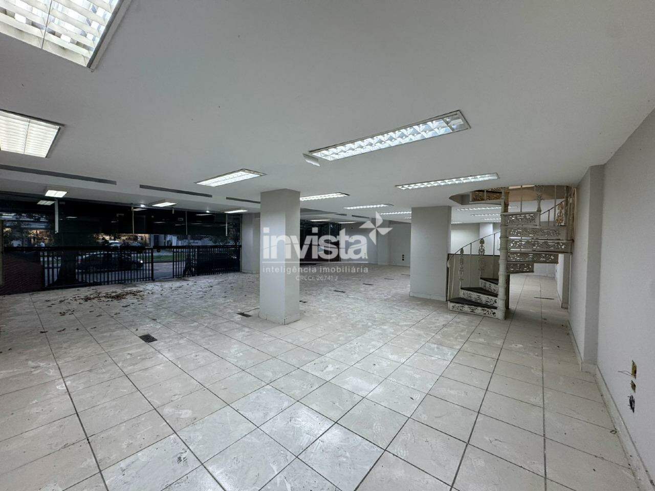 C&oacute;digo: 40624 R$ 10.500,00 Ponto Comercial para alugar em Santos-SP no bairro Gonzaga, com 0 dormit&oacute;rio e 274m&sup2; 274 m&sup2; 0 quartos 0 vagas - Santos