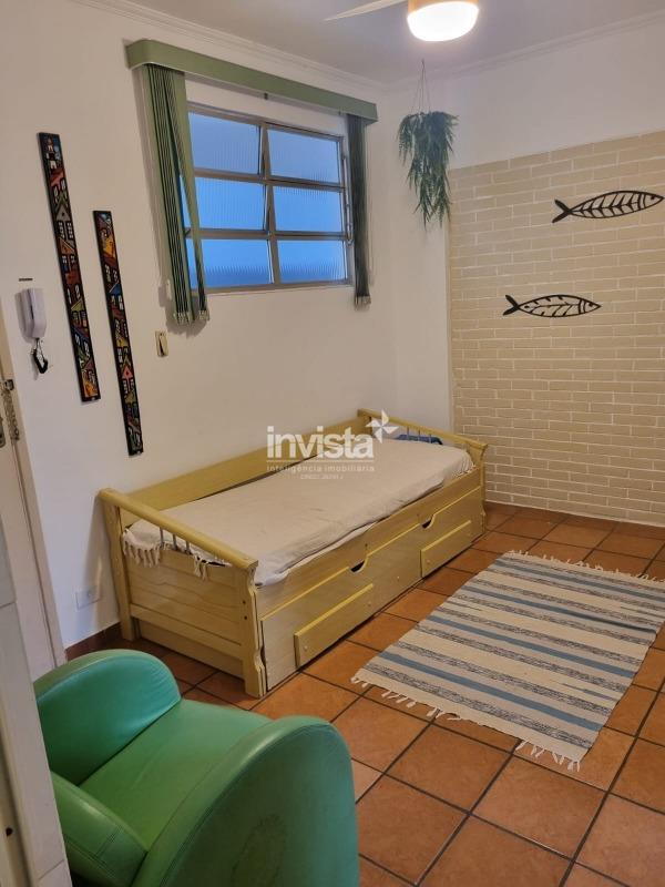 C&oacute;digo: 40638 R$ 2.700,00 Apartamento para alugar no bairro Aparecida 55 m&sup2; 1 quarto 1 vaga - Santos
