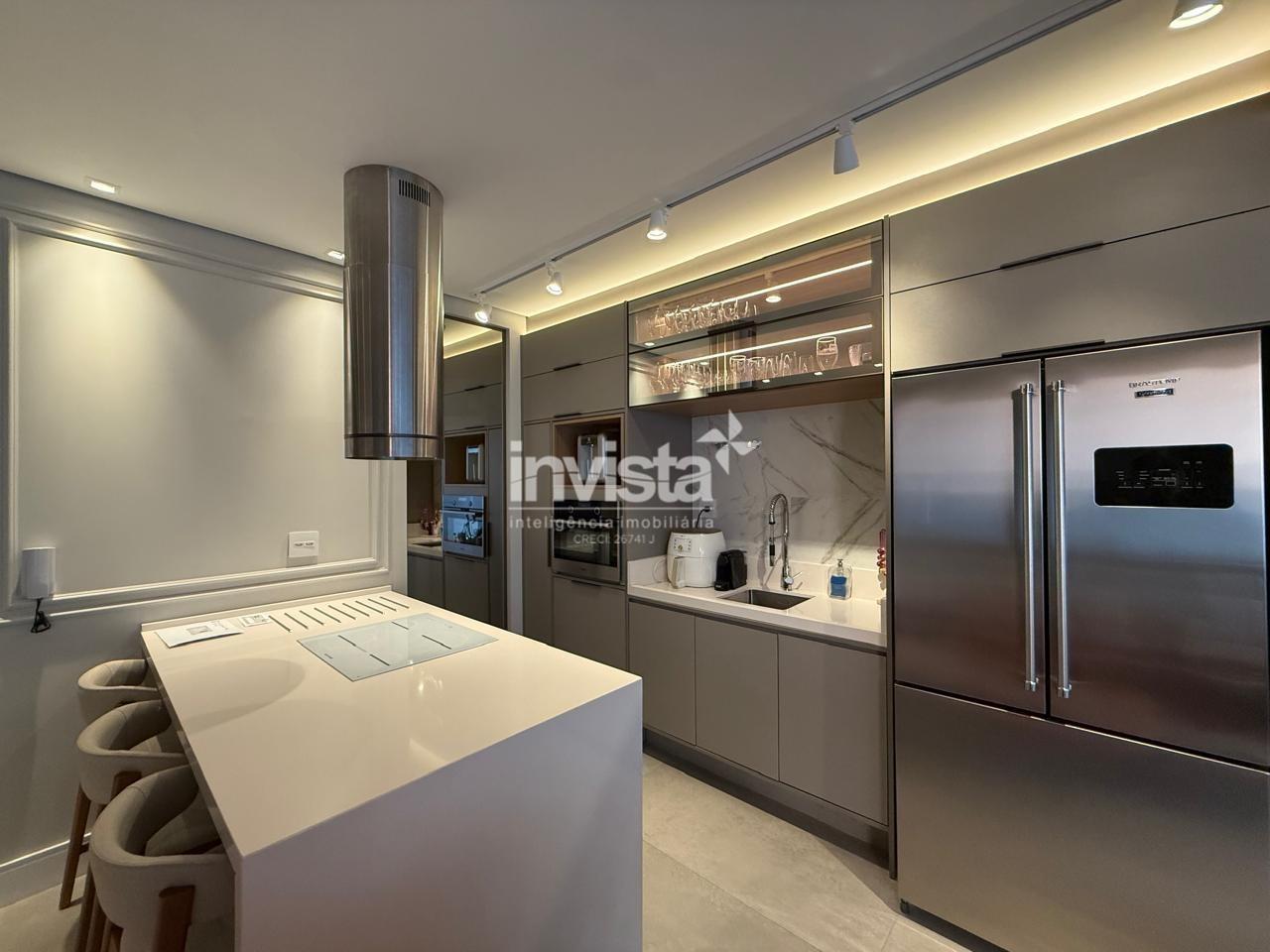 Apartamento para aluguel no bairro Aparecida - Santos