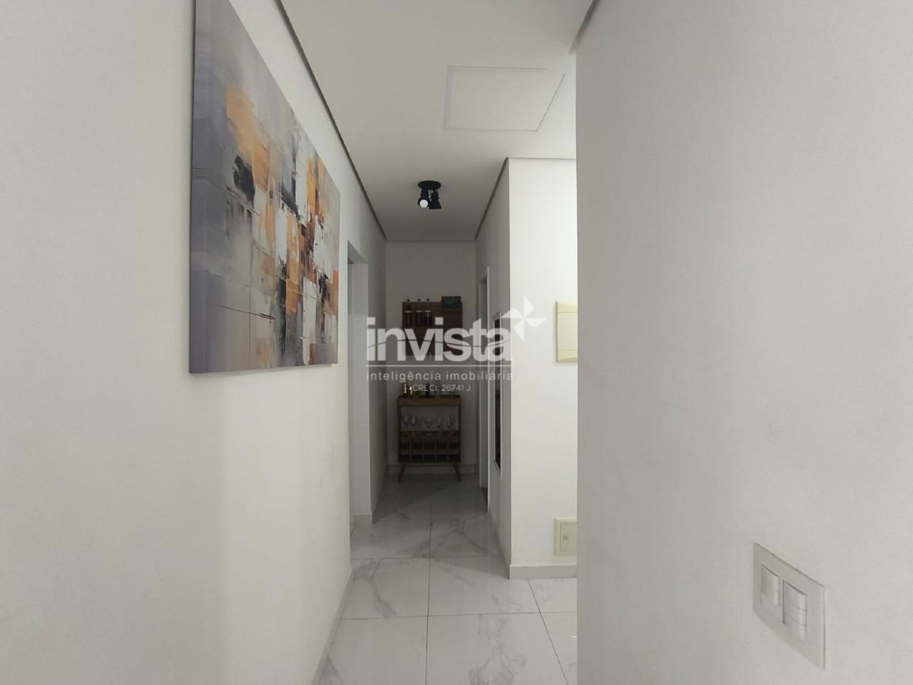 Apartamento para aluguel no bairro Gonzaga - Santos