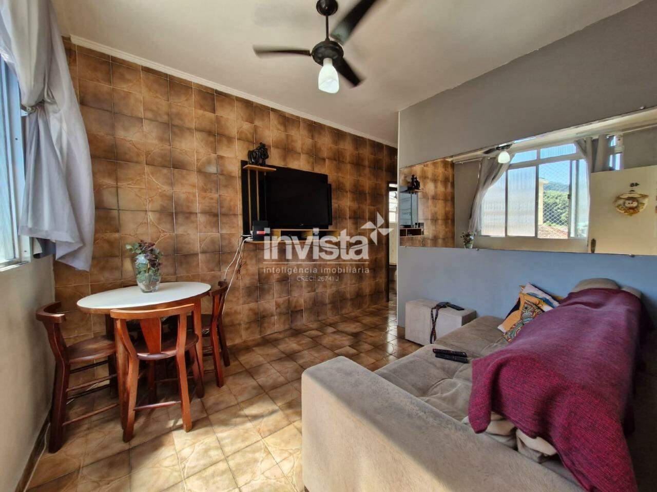 C&oacute;digo: 40699 R$ 386.000,00 Apartamento &agrave; venda no bairro Jos&eacute; Menino 55 m&sup2; 1 quarto 1 vaga - Santos