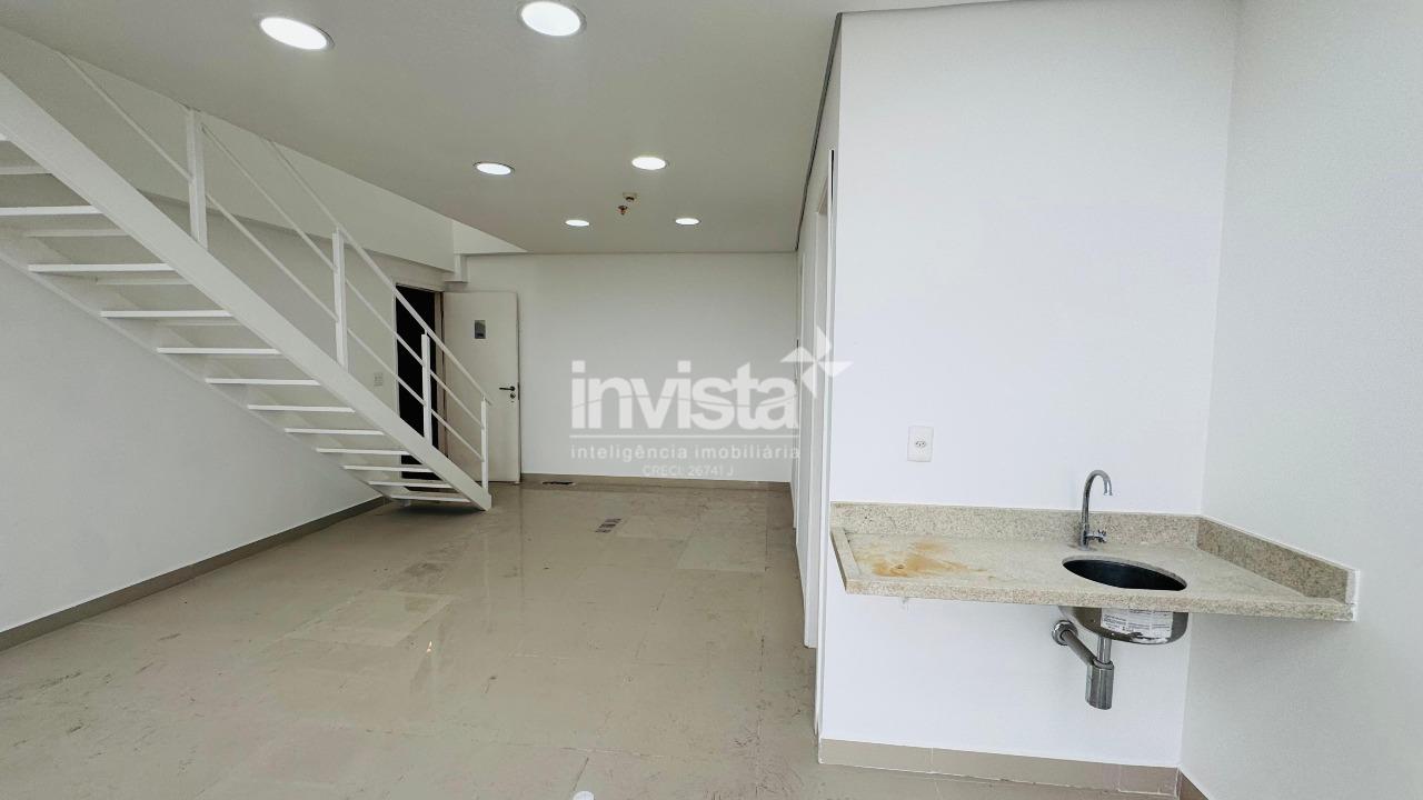 Sala Comercial para aluguel no bairro Vila Mathias - Santos