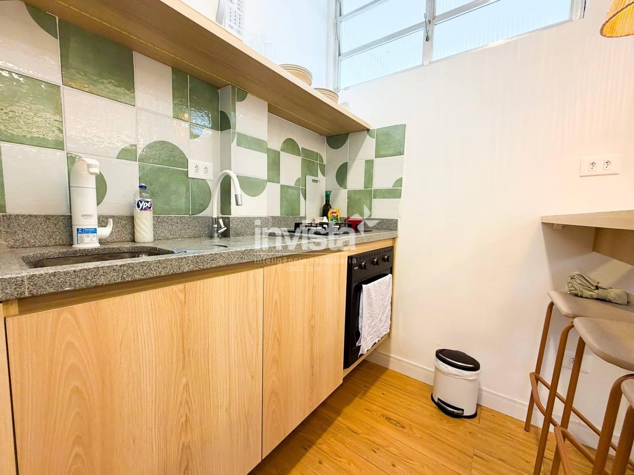 Apartamento para aluguel no bairro Gonzaga - Santos