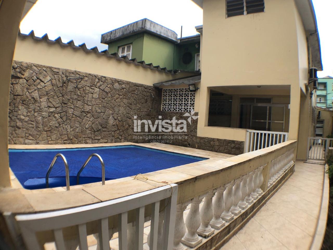 C&oacute;digo: 40713 R$ 10.000,00 Casa para alugar no bairro Macuco 260 m&sup2; 4 quartos 3 vagas - Santos