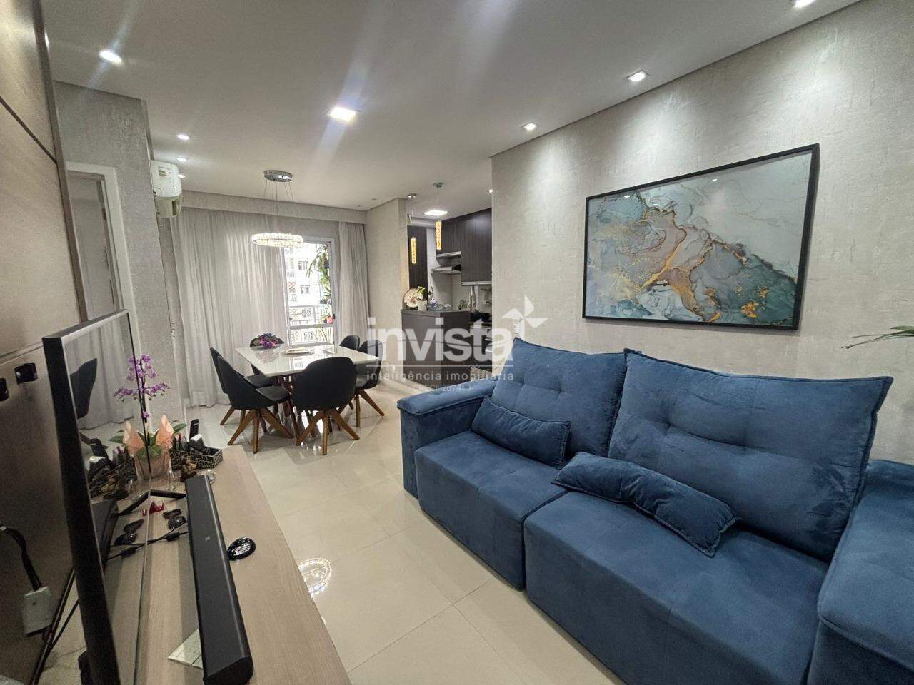 C&oacute;digo: 40714 R$ 670.000,00 Apartamento &agrave; venda no bairro Marap&eacute; 64 m&sup2; 2 quartos 1 vaga - Santos