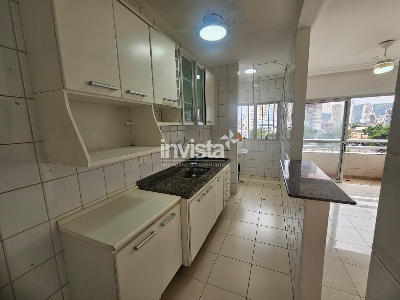 Apartamento &agrave; venda no bairro Encruzilhada - Santos