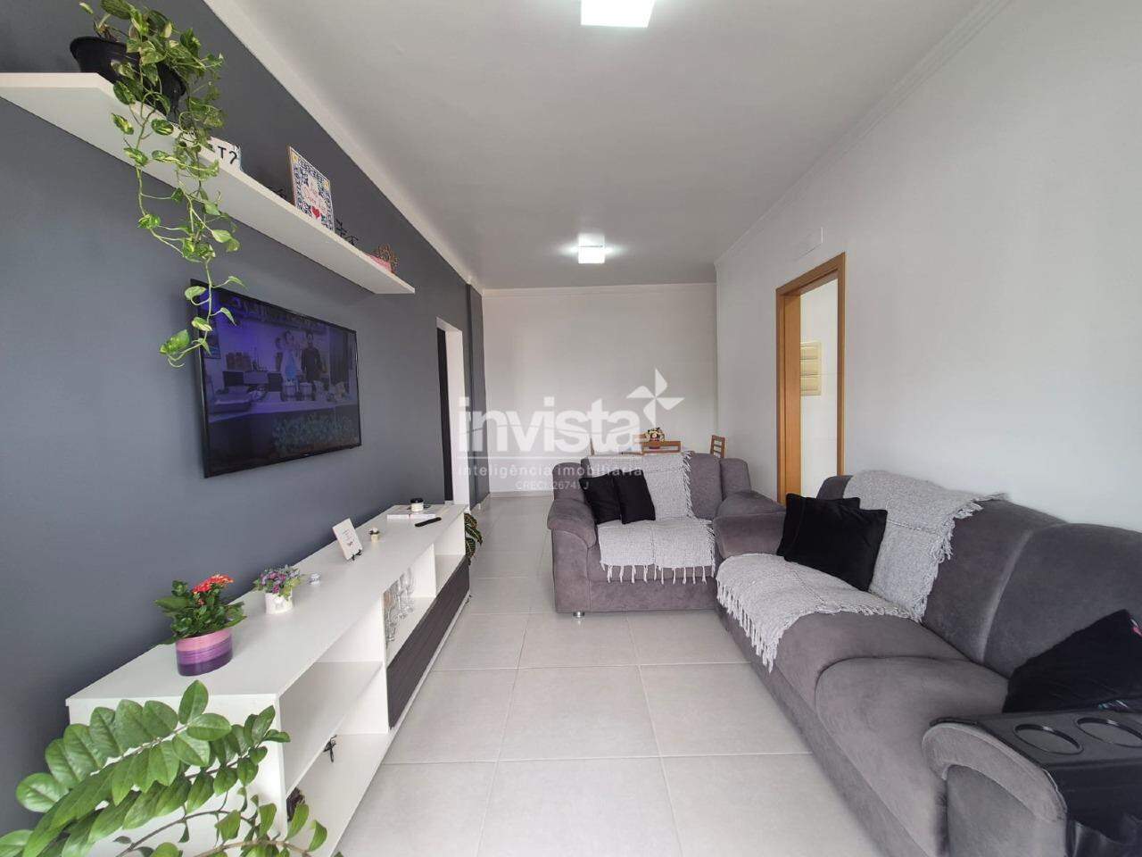 C&oacute;digo: 40724 R$ 970.000,00 Apartamento &agrave; venda no bairro Campo Grande 82 m&sup2; 2 quartos 2 vagas - Santos