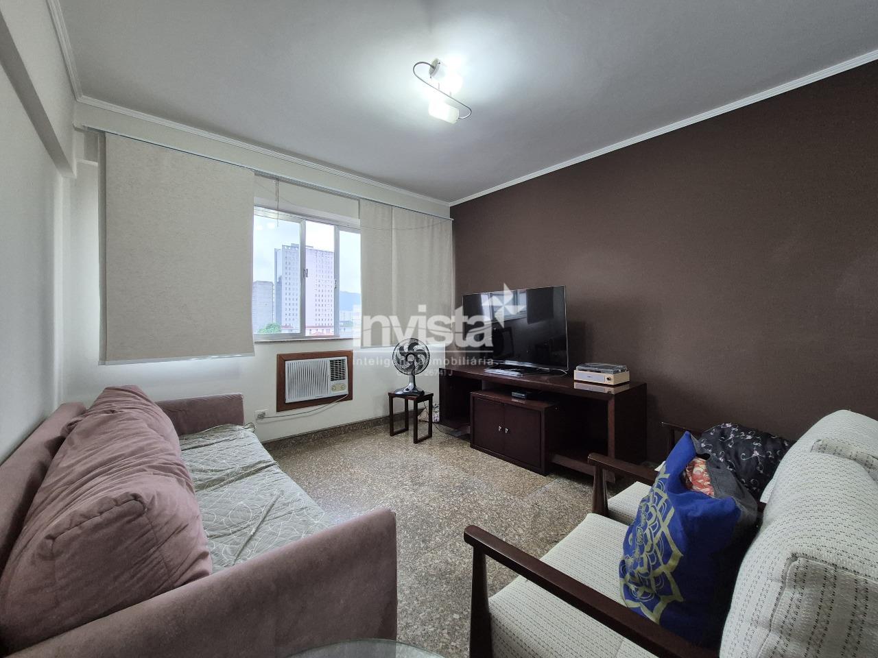 C&oacute;digo: 40727 R$ 820.000,00 Apartamento &agrave; venda no bairro Gonzaga 131 m&sup2; 3 quartos 2 vagas - Santos