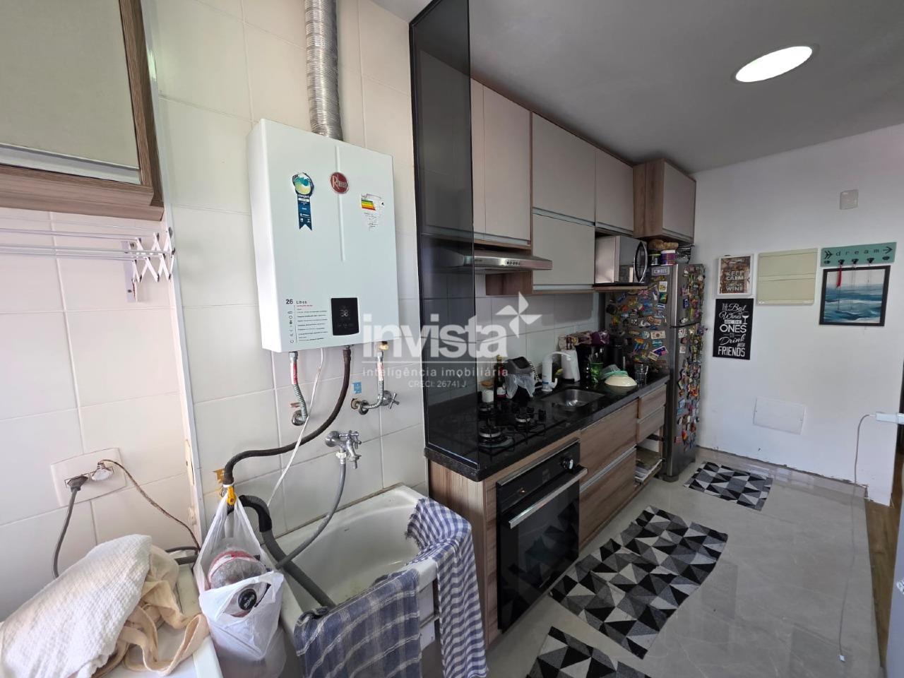 Apartamento &agrave; venda no bairro Marap&eacute; - Santos