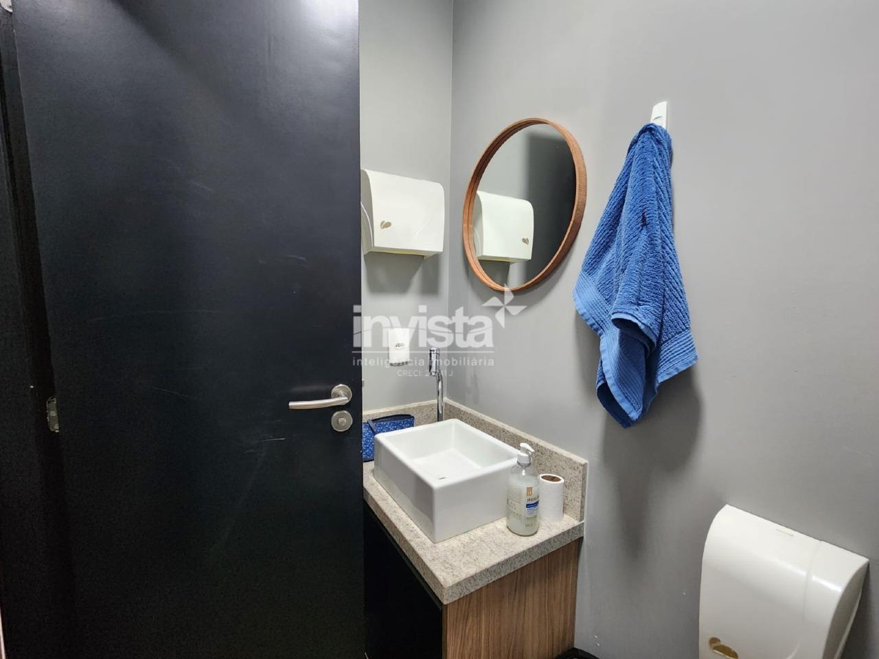 Sala Comercial &agrave; venda no bairro Vila Mathias - Santos