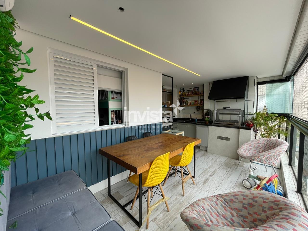 C&oacute;digo: 40748 R$ 1.400.000,00 Apartamento &agrave; venda no bairro Gonzaga 82 m&sup2; 2 quartos 1 vaga - Santos