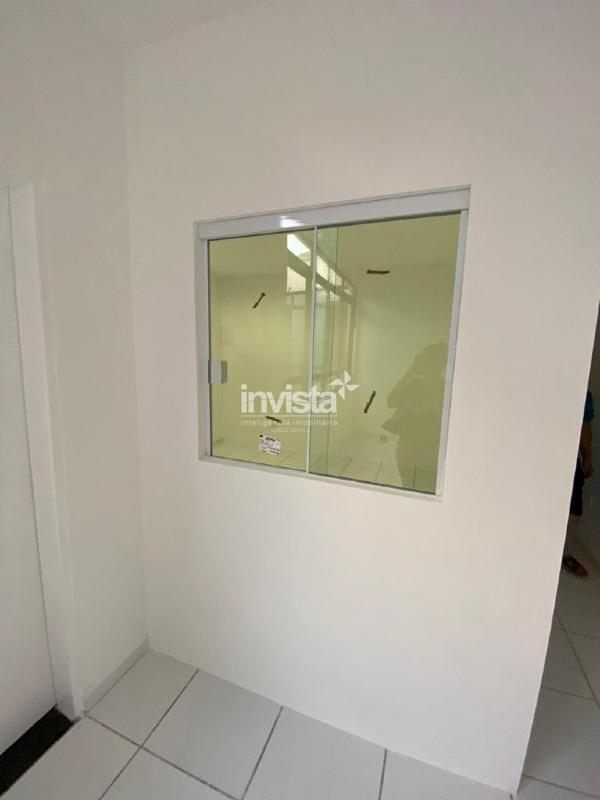 Sala Comercial para aluguel no bairro Marap&eacute; - Santos