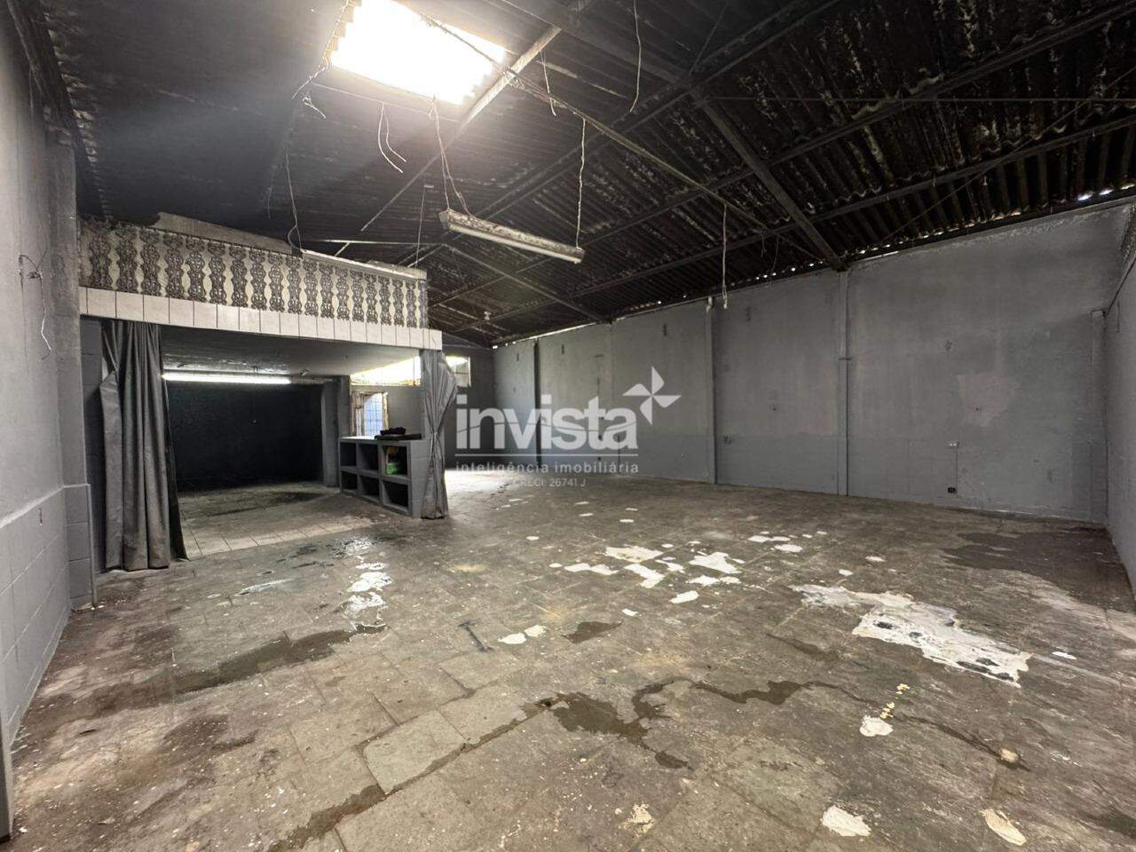 C&oacute;digo: 40773 R$ 10.000,00 Galp&atilde;o para alugar em Santos-SP no bairro Vila Mathias, com 0 dormit&oacute;rio e 280m&sup2; 280 m&sup2; 0 quartos 0 vagas - Santos