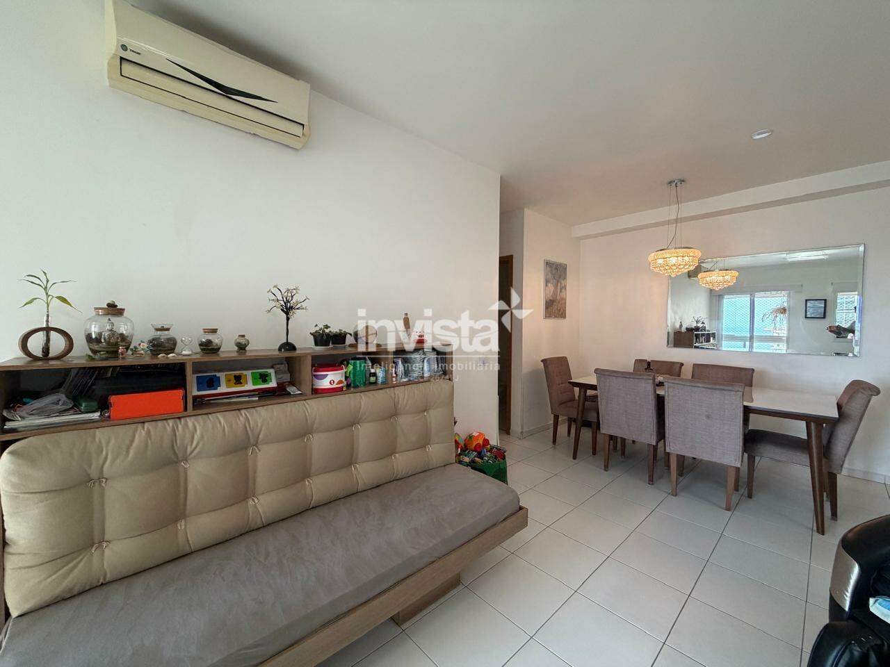 Apartamento &agrave; venda em Santos-SP no bairro Gonzaga, com 2 dormit&oacute;rios e 95m&sup2; - Santos