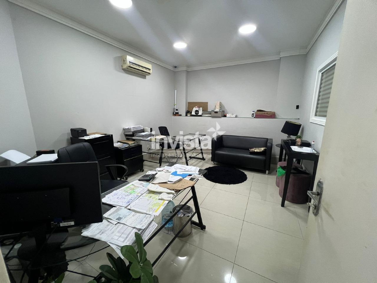 Pr&eacute;dio Inteiro &agrave; venda no bairro Vila Mathias - Santos