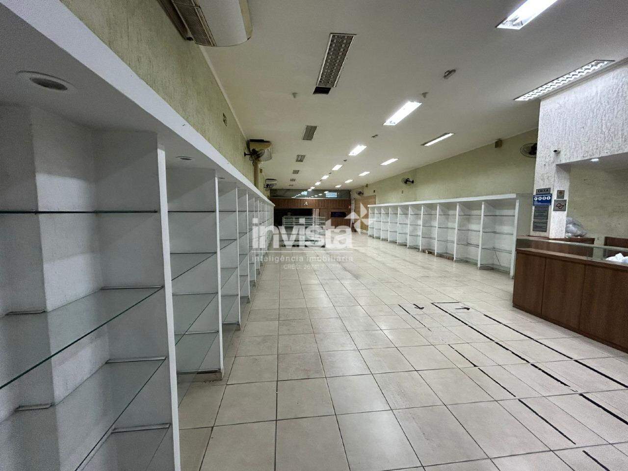 C&oacute;digo: 40789 R$ 8.000,00 Loja para alugar em Santos-SP no bairro PAQUET&Aacute;, com 0 dormit&oacute;rio e 300m&sup2; 300 m&sup2; 0 quartos 0 vagas - Santos