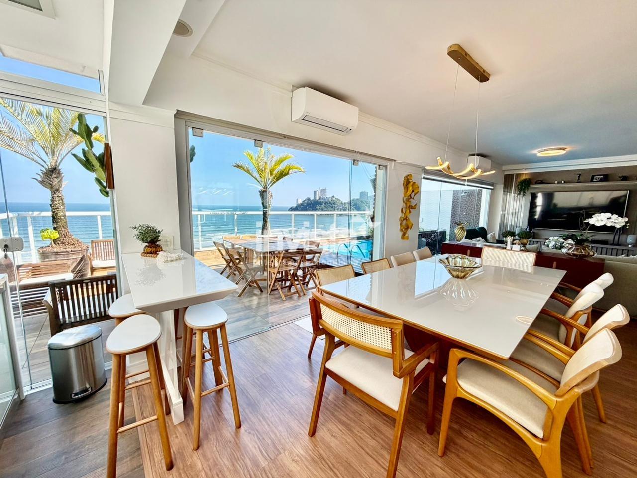 C&oacute;digo: 40793 R$ 2.450.000,00 Cobertura &agrave; venda no bairro Itarar&eacute; 286 m&sup2; 3 quartos 2 vagas - Santos