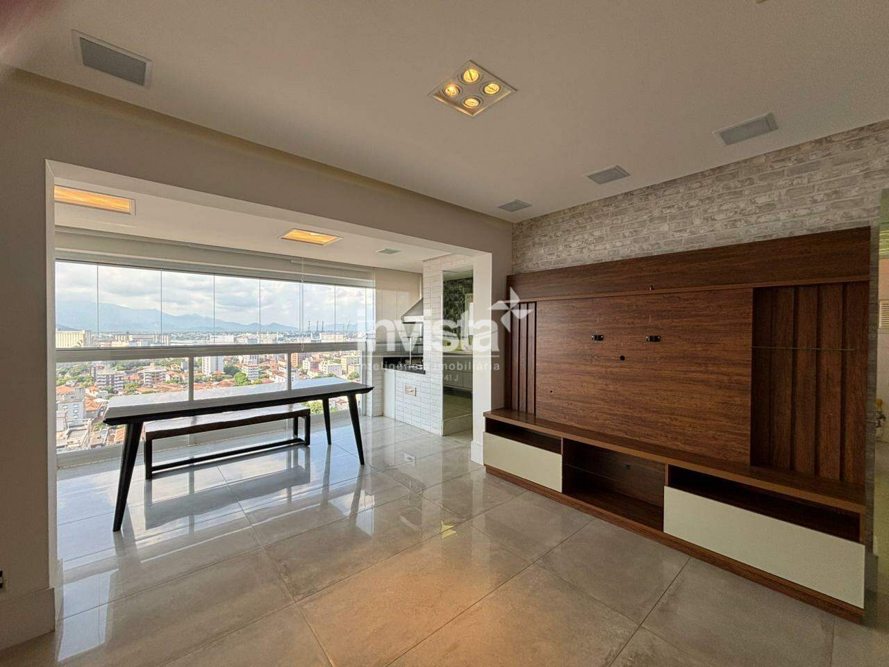 C&oacute;digo: 40821 R$ 12.000,00 Apartamento para alugar em Santos-SP no bairro Embar&eacute;, com 4 dormit&oacute;rios e 131m&sup2; 131 m&sup2; 4 quartos 2 vagas - Santos