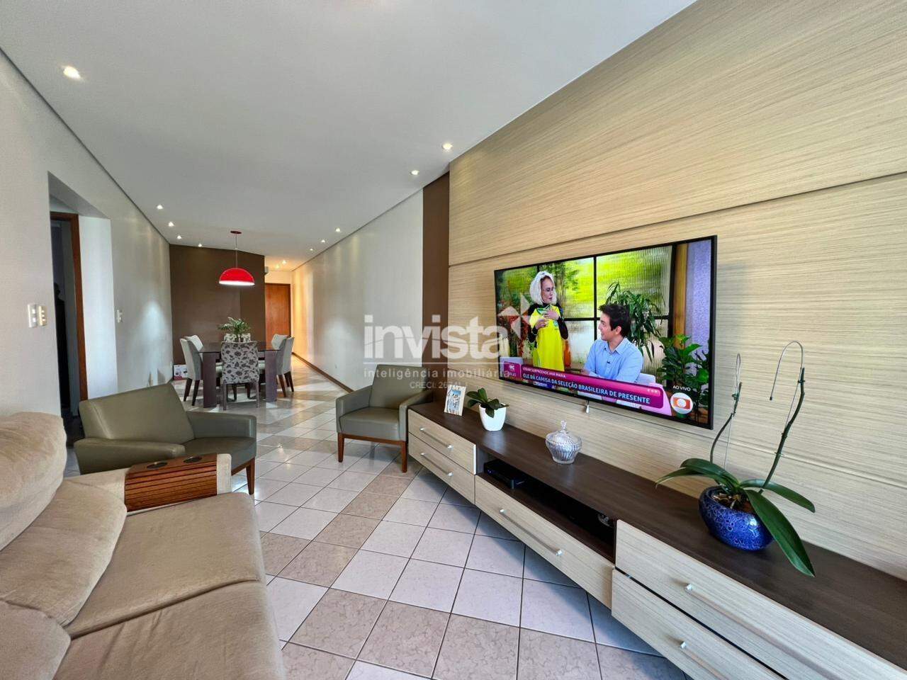Apartamento &agrave; venda no bairro Campo Grande - Santos