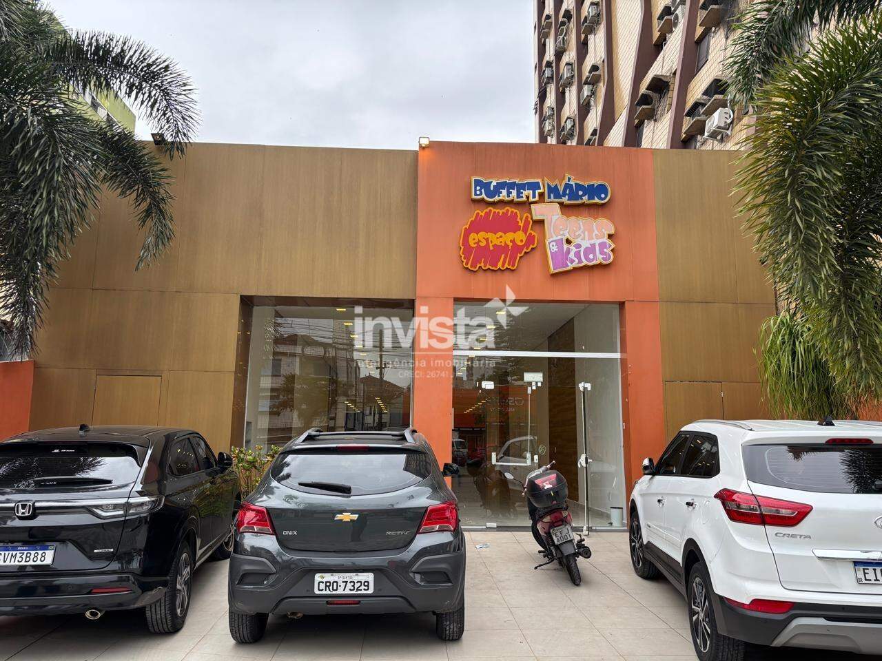 C&oacute;digo: 40843 R$ 28.000,00 Loja para alugar em Santos-SP no bairro Gonzaga, com 0 dormit&oacute;rio e 600m&sup2; 600 m&sup2; 0 quartos 3 vagas - Santos
