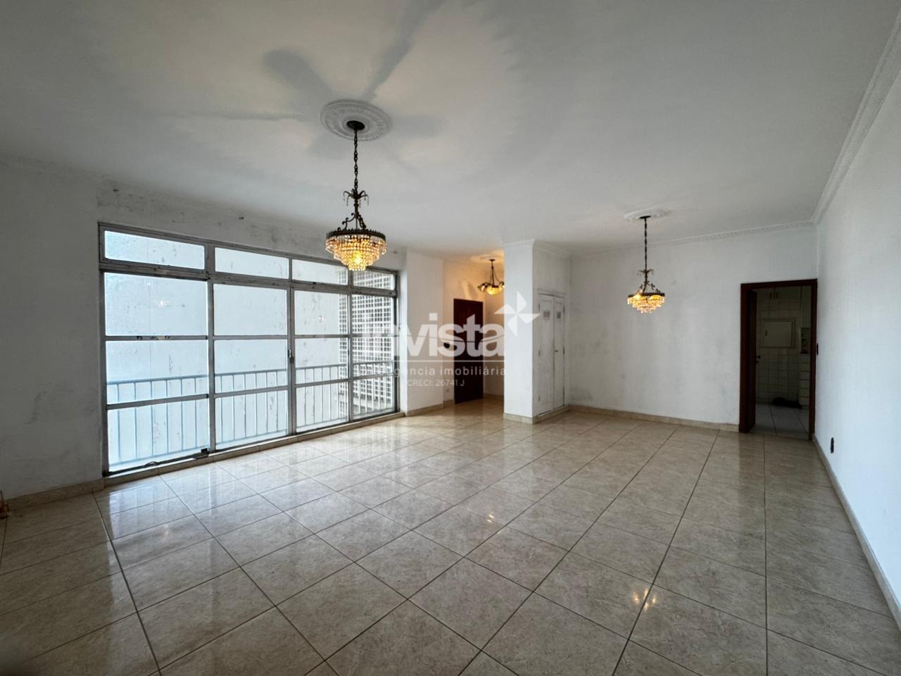 C&oacute;digo: 40849 R$ 750.000,00 Apartamento &agrave; venda no bairro Gonzaga 146 m&sup2; 2 quartos 2 vagas - Santos