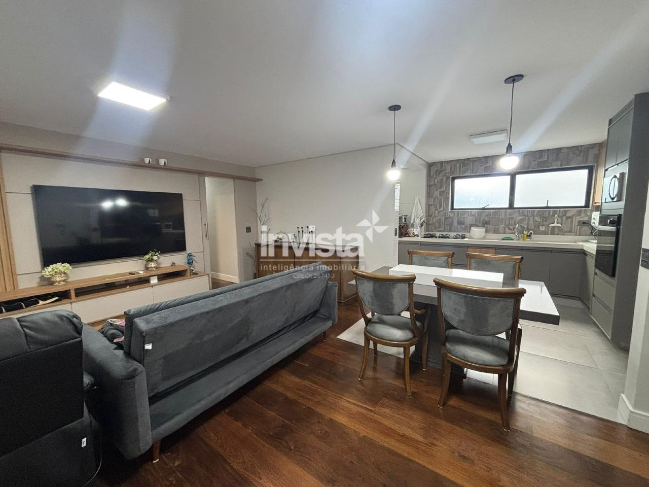 C&oacute;digo: 40852 R$ 890.000,00 Apartamento &agrave; venda no bairro Pomp&eacute;ia 120 m&sup2; 3 quartos 1 vaga - Santos