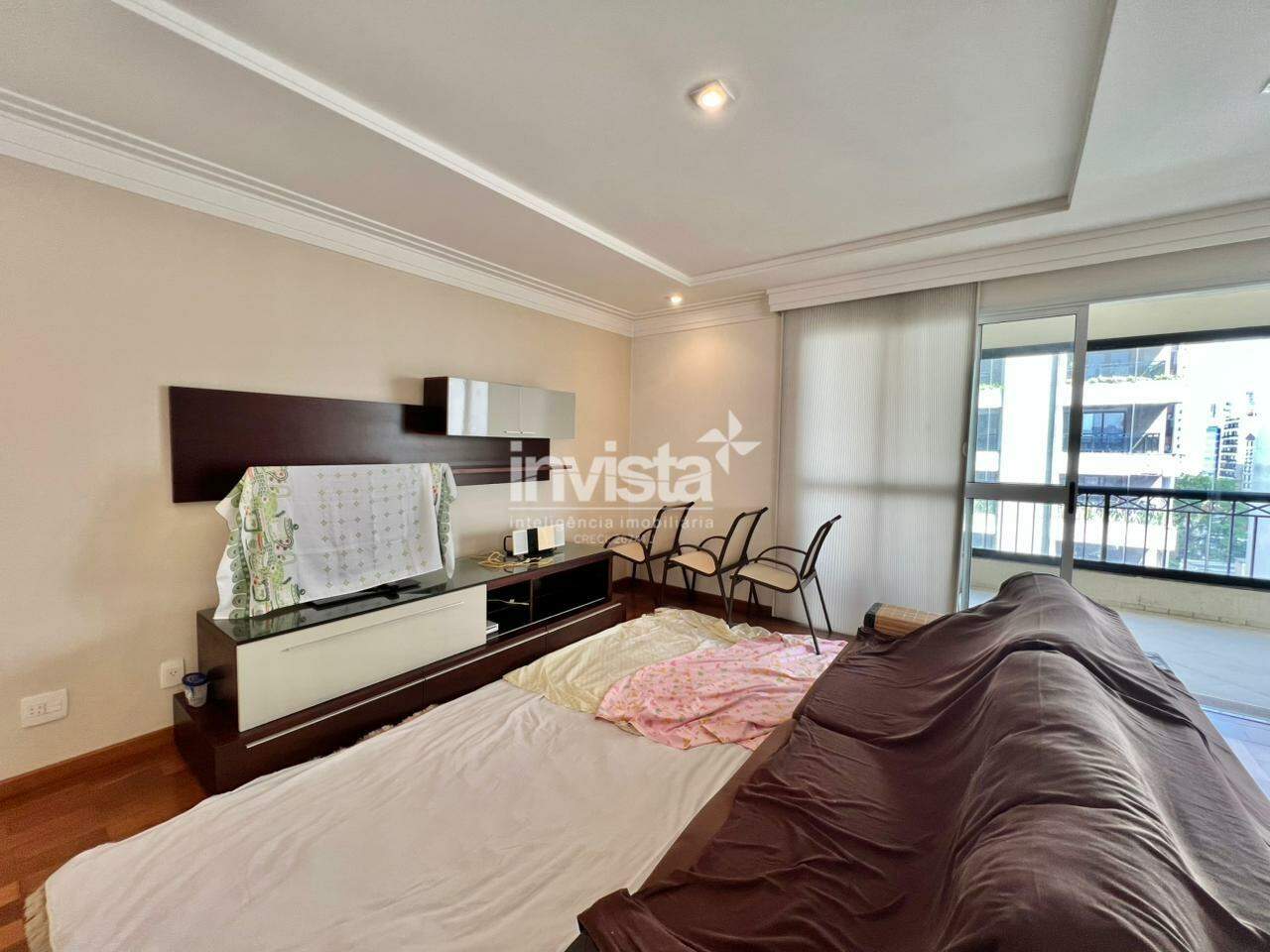 Apartamento &agrave; venda em Santos-SP no bairro Boqueir&atilde;o, com 4 dormit&oacute;rios e 257m&sup2; - Santos