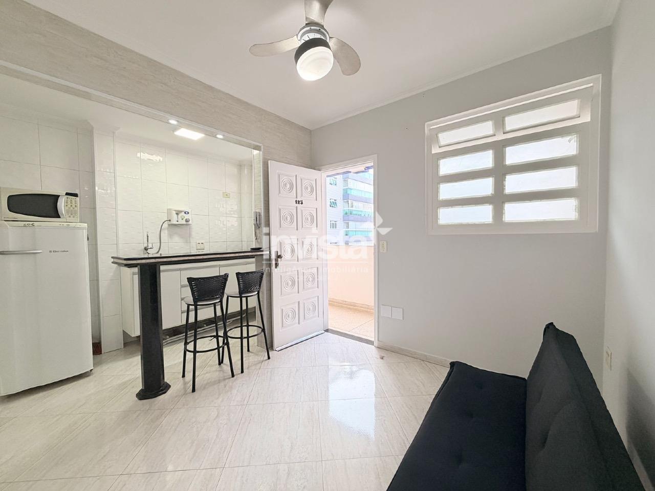 C&oacute;digo: 40869 R$ 299.000,00 Apartamento &agrave; venda no bairro Jos&eacute; Menino 40 m&sup2; 1 quarto 0 vagas - Santos