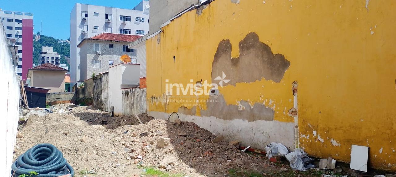C&oacute;digo: 40870 R$ 10.000,00 Terreno para alugar no bairro Campo Grande 350 m&sup2; 0 quartos 0 vagas - Santos